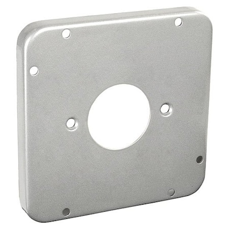 Southwire Electrical Box Cover, Square, Galvanized Steel, Raised Cover 72C42